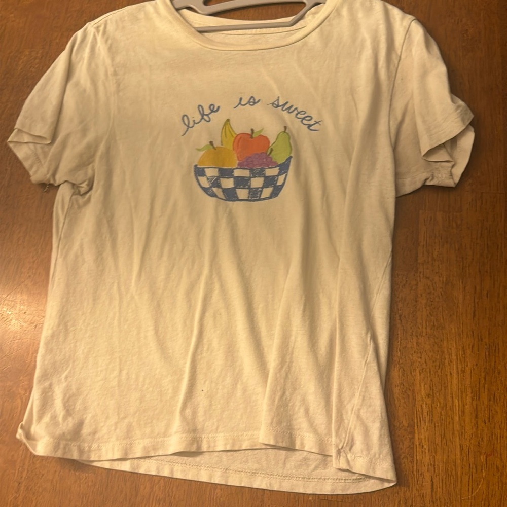 “life is sweet” baby tee